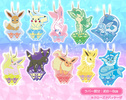 фотография Ichiban Kuji Pikachu and Friends ～Eievui twinkle dream～: Pikachu Clear Rubber Strap
