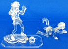 фотография Tsukihime Trading Figure Collection Part 2: Arima Miyako & Nanako Clear Ver.