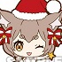 Re:ZERO Starting Life in Another World Trading Rubber Strap Christmas ver.: Felix