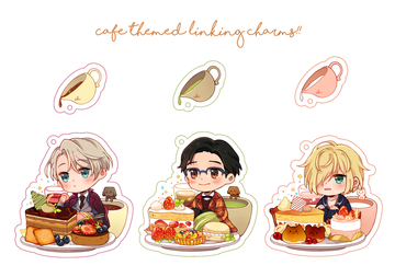 главная фотография YOI cafe linking charms: Yuri Plisetsky