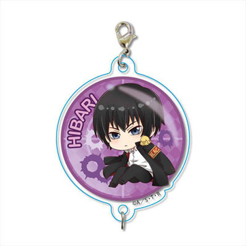 главная фотография Katekyo Hitman REBORN! Pukasshu Tsunagaru Acrylic Charm: Hibari & Hibird