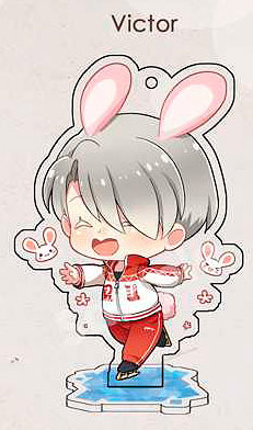 главная фотография Yuri on Ice!! Animal Clear Charms/Standee: Victor Nikiforov