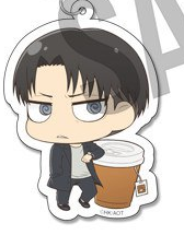 главная фотография Shingeki no Kyojin Kakusei no Houkou Acrylic Keyholder: Levi