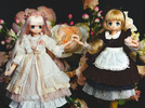 Azone dolls. Miu and Koron