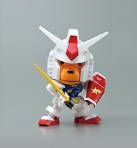 главная фотография SD Gundam Aape EX-Standard RX-78-2 Gundam & Baby Milo