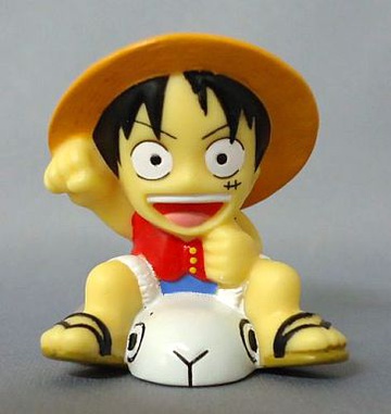 главная фотография One Piece Soft Vinyl Mascot 4: Monkey D. Luffy