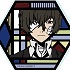 Bungo Stray Dogs Kirie Series Trading Acrylic Keychain: Osamu Dazai