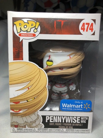 главная фотография POP! Movies #474 Pennywise with Wig (Yellow Eyes)