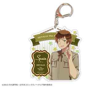 главная фотография Hetalia The Beautiful World Deka Acrylic Keychain 09: Spain