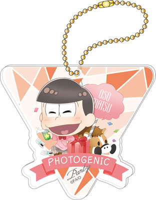 главная фотография Osomatsu-san Big Acrylic Keychain: Osomatsu Parfait (Party)