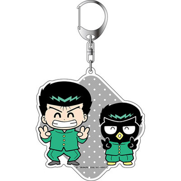 главная фотография Yu Yu Hakusho x Sanrio Characters Deka Keychain: Yusuke Urameshi B
