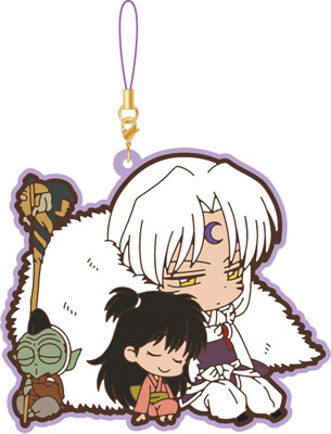 главная фотография Rumiko Takahashi Rumic Collection Pair Rubber Strap Collection: Sesshomaru, Rin & Jaken