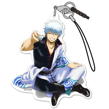главная фотография Gintama Acrylic Strap: Gin-san to Ippai Ver.