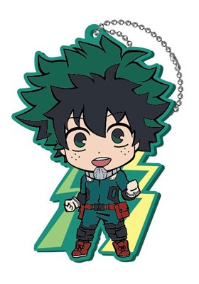 главная фотография My Hero Academia Toji Сolle Rubber Mascot Hero Omamori: Izuku Midoriya