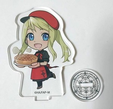 главная фотография FULLMETAL ALCHEMIST×PRINCESS CAFE Big Acrylic Stand: Winry Rockbell