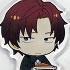 Bungo Stray Dogs x Animate Cafe Trading Stand Keyholder: Sakunosuke Oda