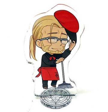 главная фотография FULLMETAL ALCHEMIST×PRINCESS CAFE Big Acrylic Stand: Van Hohenheim