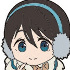 Nendoroid Plus Rubber Keychain Yuru Camp△: Saitou Ena