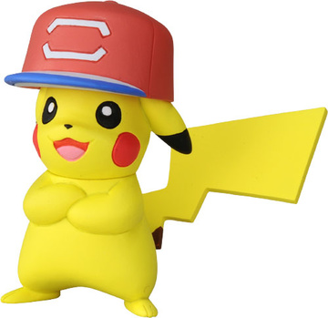 главная фотография Pokemon MonColle EX 20th Anniversary Satoshi no Pikachu: Pikachu Sun & Moon hat ver.