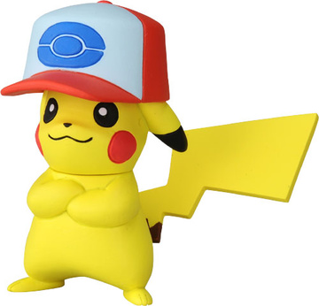 главная фотография Pokemon MonColle EX 20th Anniversary Satoshi no Pikachu: Pikachu Best Wishes hat ver.
