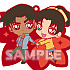 Detective Conan Rubber Strap DUO: Hattori Heiji & Toyama Kazuha