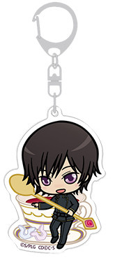 главная фотография Code Geass Hangyaku no Lelouch II Handou mogumogu Acrylic Keyholder: Lelouch Lamperouge