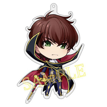 главная фотография Chara-Forme Code Geass: Lelouch of the Rebellion III Koudou Acrylic Keychain Collection Vol.2: Suzaku Kururugi Zero Ver.