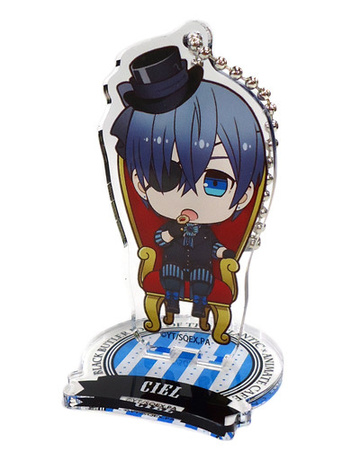 главная фотография Kuroshitsuji ~Book of the Atlantic~ x Animate Cafe: Ciel Acrylic Keychain Stand