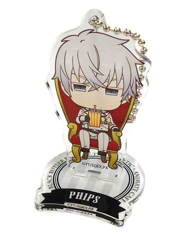 главная фотография Kuroshitsuji ~Book of the Atlantic~ x Animate Cafe: Phips Acrylic Keychain Stand