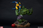 фотография Maquette Hulk and Wolverine