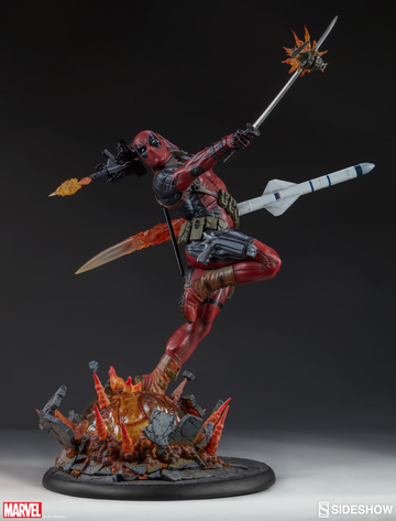 главная фотография Premium Format Figure Deadpool Heat-Seeker Collector Edition