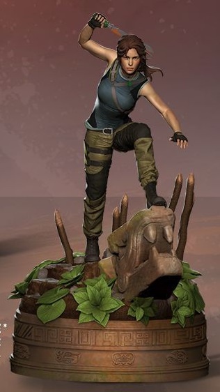 главная фотография Lara Croft Terrifying Tombs Statue