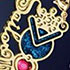 Sailor Moon 20th Wire Art Charm: Uranus Lip Rod