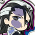 Pita! Deforme Bleach Acrylic Keychain: Kuchiki Byakuya