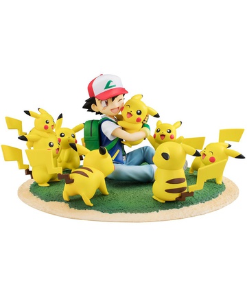 главная фотография G.E.M. Series Satoshi with Pikachu ~Pikachu ga Ippai~ Ver.
