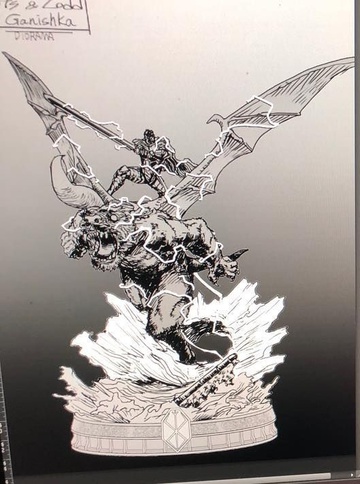 главная фотография Battle Action Diorama Guts & Zodd