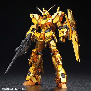 главная фотография RG RX-0 Unicorn Gundam Gold Coating Ver.