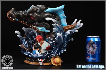 главная фотография Bet On The New Age Shanks and Childhood Monkey D. Luffy with Sea King