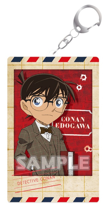 главная фотография Detective Conan Chararium Photo Acrylic Keychain: Conan Edogawa
