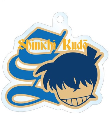 главная фотография Detective Conan Trading Initial Acrylic Keychain: Shinichi Kudo