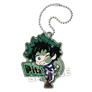 главная фотография Pita! Deforme ~My Hero Academia Genkai Toppa~ Acrylic Keychain: Izuku Midoriya