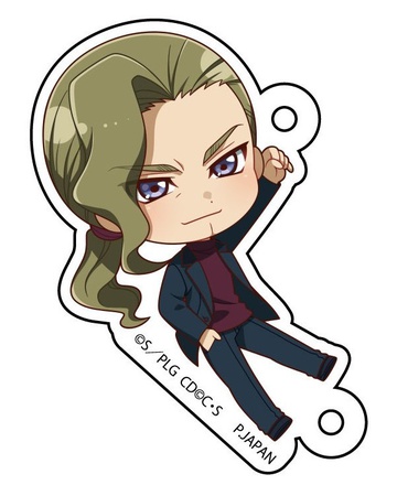 главная фотография Code Geass: Hangyaku no Lelouch III Oudou Tsukamarinko Connecting Acrylic Charm: Diethard Ried