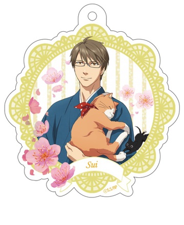 главная фотография Rokuhoudou Yotsuiro Biyori Acrylic Keyholder: Tougoku Kyousui & Kinako