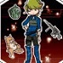 Acrylic Keychain Juushinki Pandora 01/ GraffArt Design: Doug Horvat