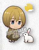 главная фотография Shingeki no Kyojin 3 x Animate Cafe Mini character Illustration Acrylic Stand: Armin Arlert