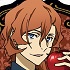 Bungo Stray Dogs DEAD APPLE Capsule Acrylic Strap vol.1: Chuuya Nakahara