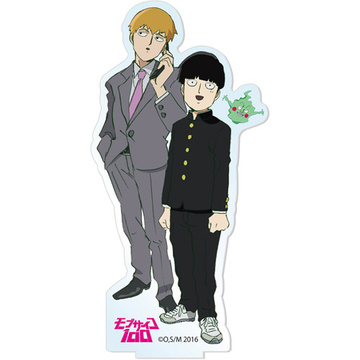 главная фотография Mob Psycho 100 Acrylic Stand: Shigeo Kageyama, Arataka Reigen, Ekubo
