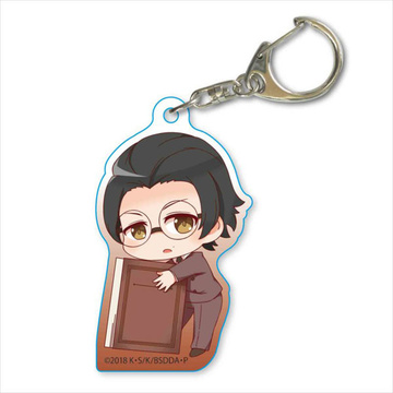 главная фотография Bungo Stray Dogs DEAD APPLE Gyugyutto Acrylic Keychain: Ango Sakaguchi