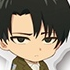 Shingeki no Kyojin Acrylic Mascot: Levi