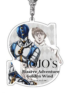 главная фотография JoJo's Bizarre Adventure Golden Wind Acrylic Keychain 08: Sticky Fingers